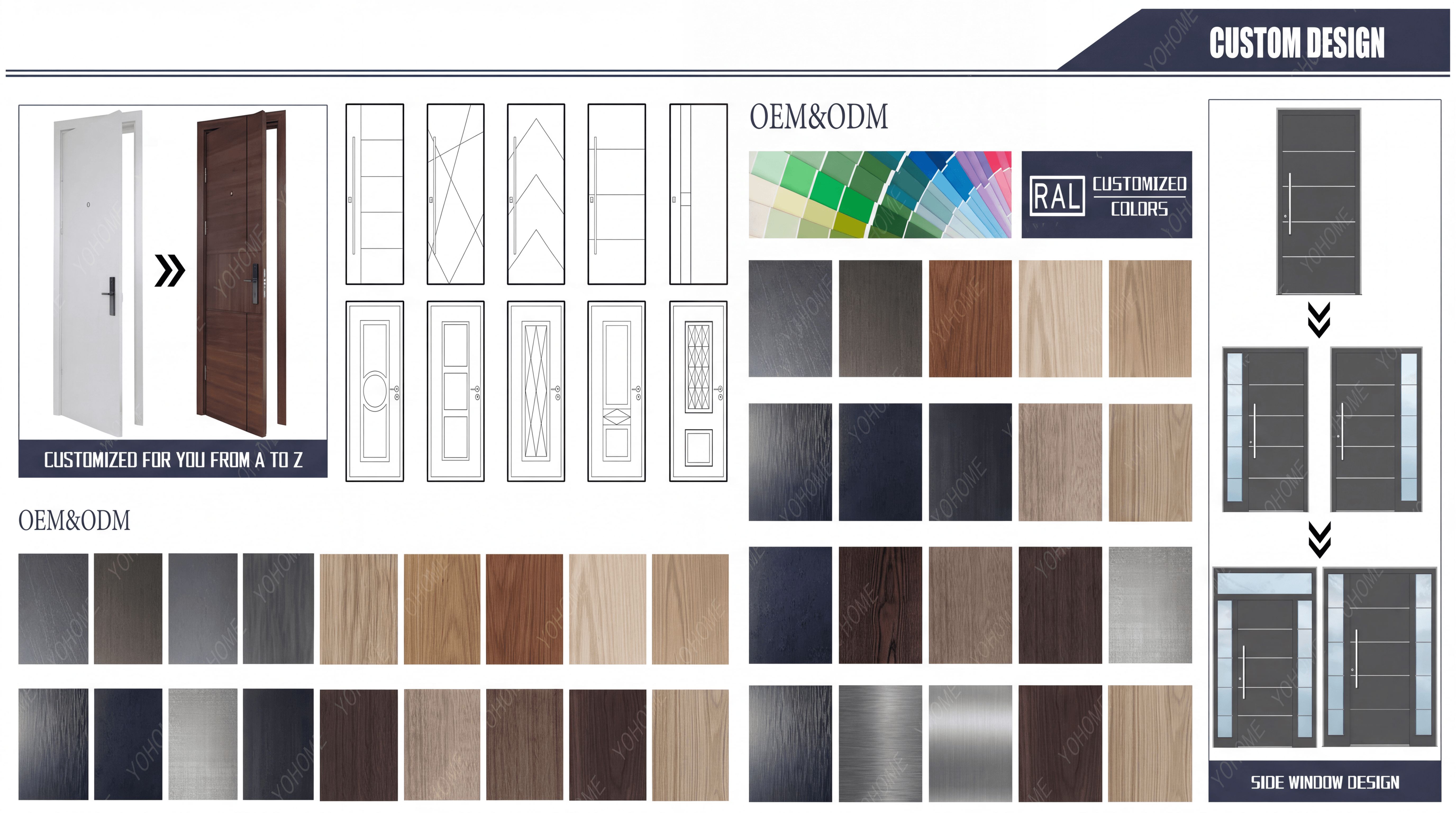 Variety of Styles and Customization